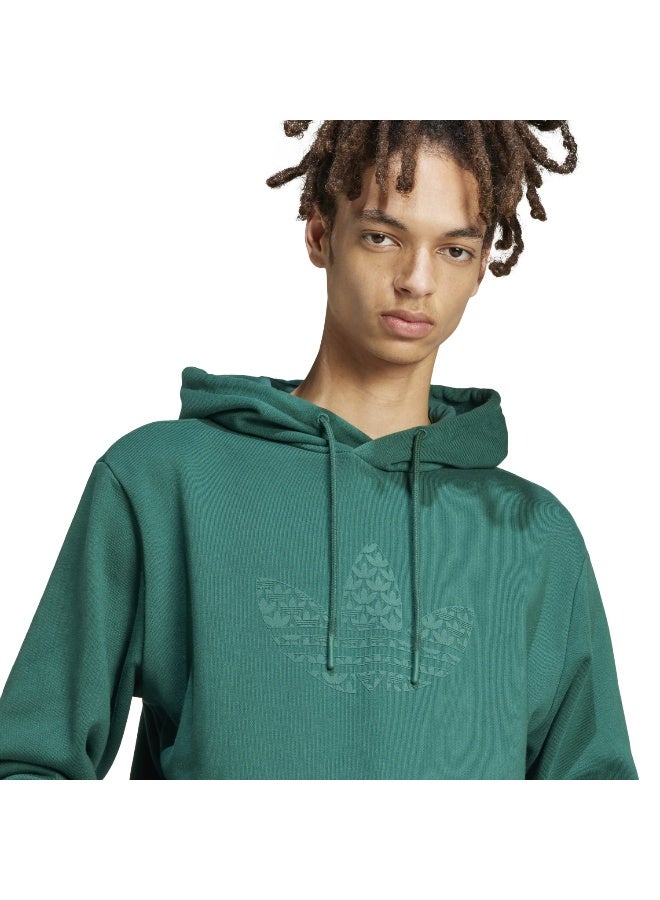 adidas سويت شيرت رجالي Q12 MONOGRAM T أخضر من أوريجينالز - Image 5