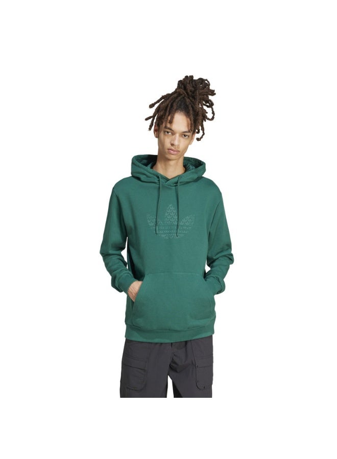 adidas سويت شيرت رجالي Q12 MONOGRAM T أخضر من أوريجينالز - Image 2