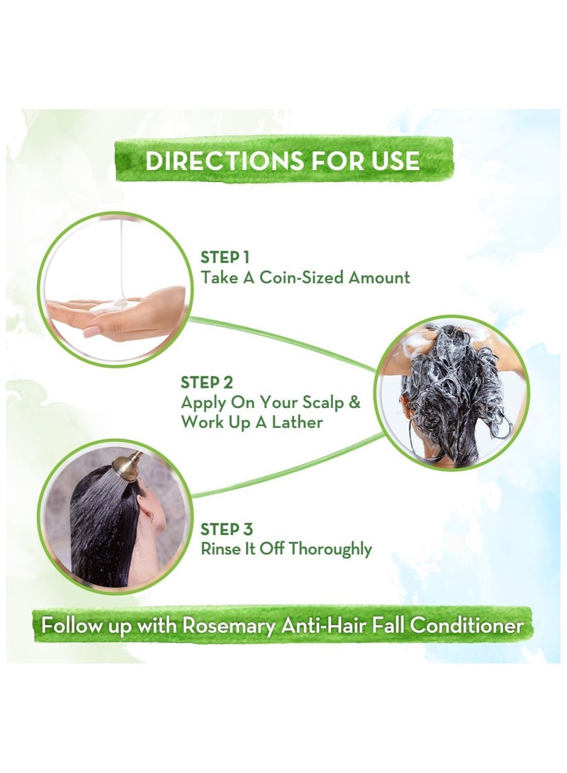 Mamaearth Rosemary Anti-Hair fall Shampoo 250 ml - Image 4