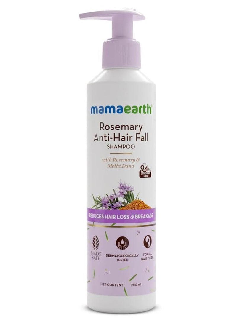 Mamaearth Rosemary Anti-Hair fall Shampoo 250 ml - Image 1