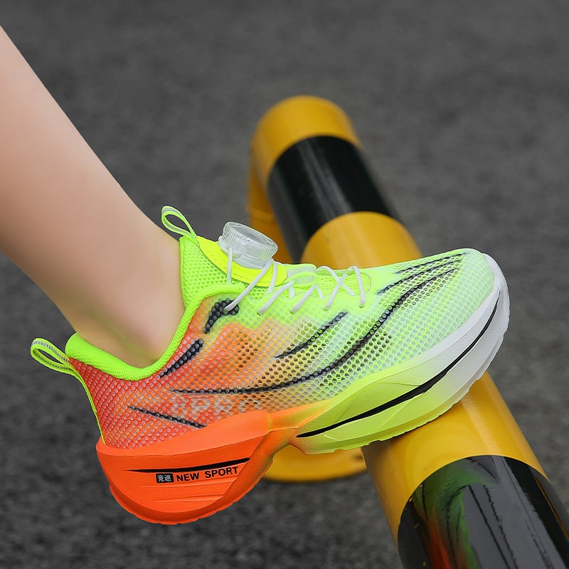 Mesh Sneakers Lightweight Flexible Sole Walking Shoes For Kids Indoor And Outdoor Activities - Image 1