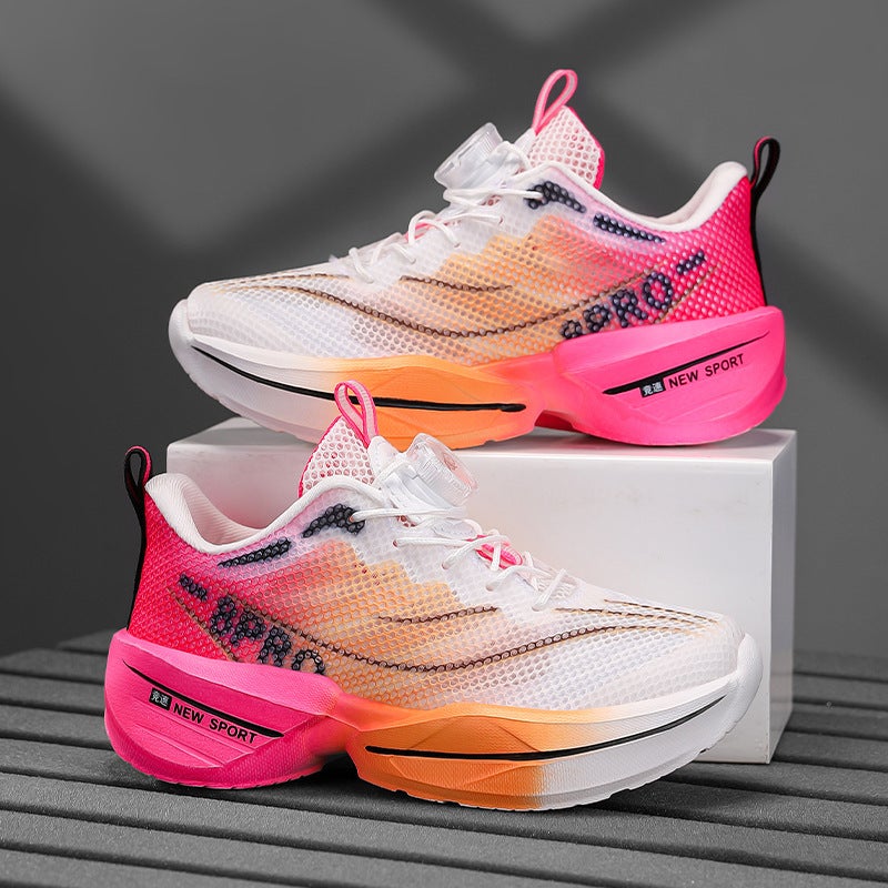 Mesh Sneakers Lightweight Flexible Sole Walking Shoes For Kids Indoor And Outdoor Activities - Image 2