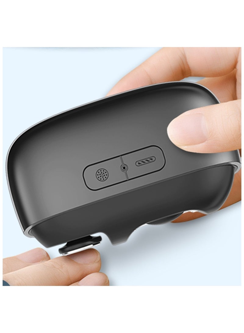 بلو فاير M13 مقص أظافر كهربائي متعدد الوظائف – جهاز عناية احترافي بالأظافر مع القص والطحن، حماية آمنة، رأس معدني قوي، بطارية طويلة العمر، شحن Type-C، تشغيل هادئ، سرعتين، إضاءة LED وتخزين قصاصات الأظافر – صغير ومحمول - Image 2