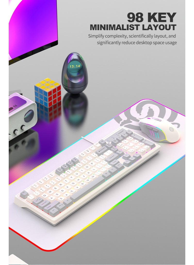 EBMINI New Retro Mechanical Tactile Keyboard - Image 3