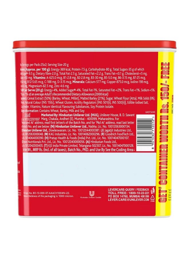 Boost BOOST Nutrition Drink Powder Container 1 Kg (500 G X 2) With Free Sipper Signed By Ms Dhoni  - Image 2