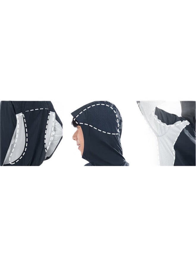 Beneunder Sun Protection Jacket Men'S Skin Clothing Uv Cooling Breathable Water Repellent Outdoor Sports Ts11424 Blue White Xxl - Image 3