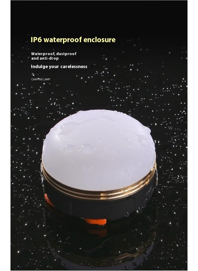 USB Rechargeable Camping Light，LED Camping Lantern, Rechargeable  Portable Tent Light, with Magnet Base,Electric Lantern Flashlight for Camping/Hiking/Fishing/Hurricane/Emergency - Image 4