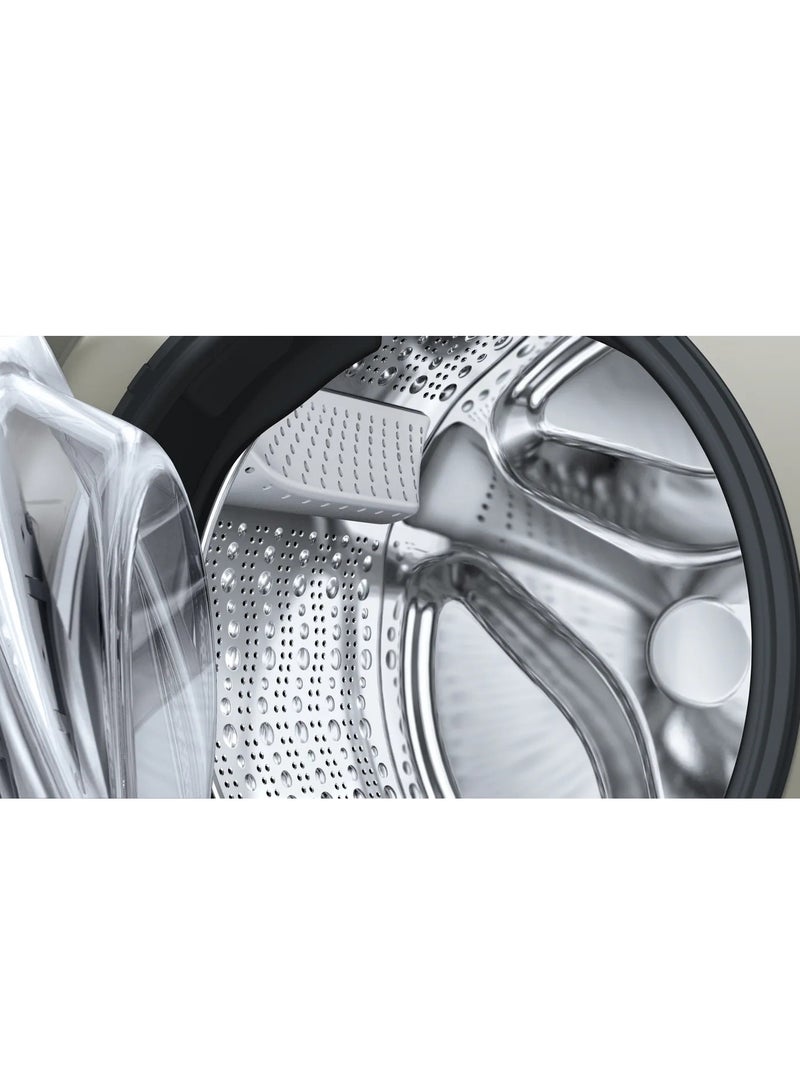 BOSCH Series 4 Washing Machine 1400 rpm, Frontloading, inox - 9 kg 2300 W WGA1440XEG Silver - Image 3