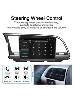 Vierex Android Car Stereo Screen For Hyundai Elantra 2016 2017 2018 Support Apple Carplay Android Auto Wireless QLED 4GB RAM Fast Interface AHD Camera Included SIM Card Bluetooth USB QLED  - Image 5