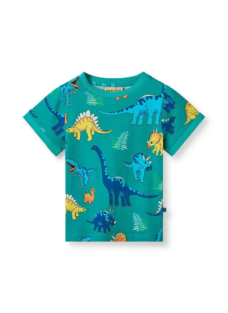 Småfolk T-shirt with dinosaurs