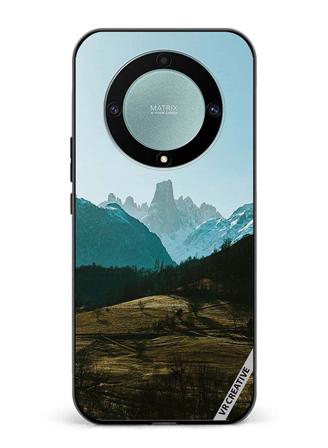 VR CREATIVE Protective Case Cover For Honor X9b Green Hills Design Multicolour - Image 1