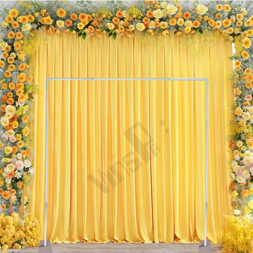VinsPro Balloon Decoration Stand, Rectangle Shape, White PVC Plastic Pipe, 140 cm Width, 190 cm Height, for Birthday, Anniversary,pack of 1 - Image 1
