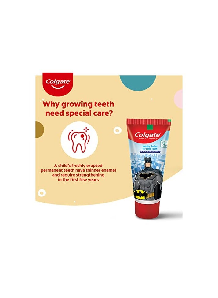 Colgate Kids Spiderman Blue Toothpaste - 80 g - Image 3