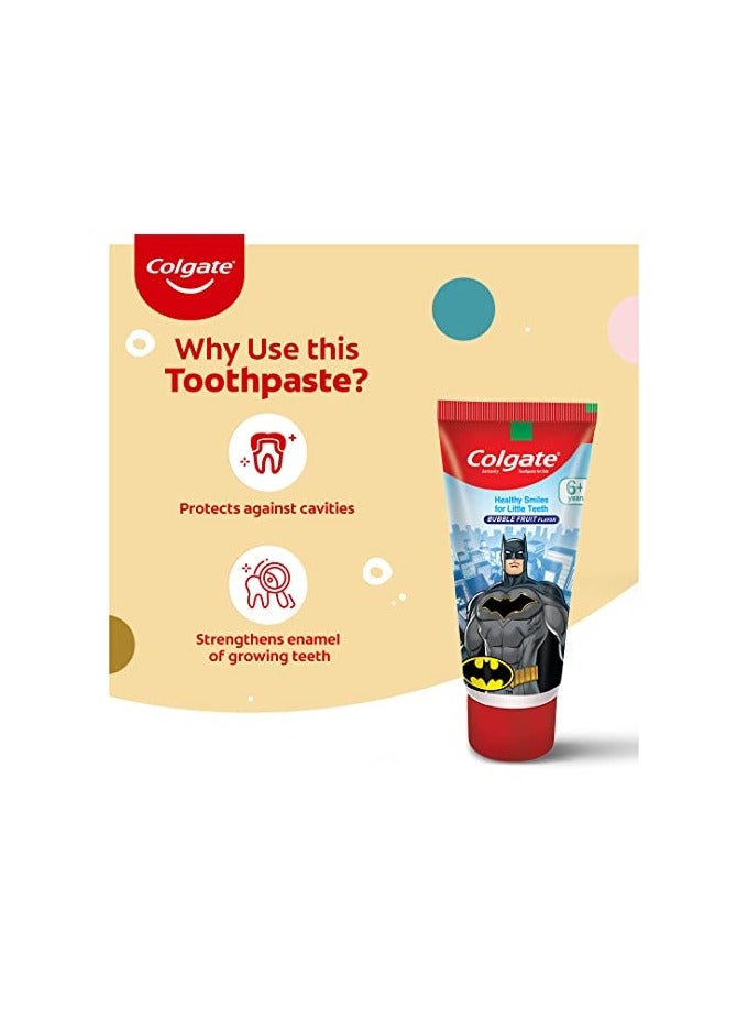 Colgate Kids Spiderman Blue Toothpaste - 80 g - Image 4