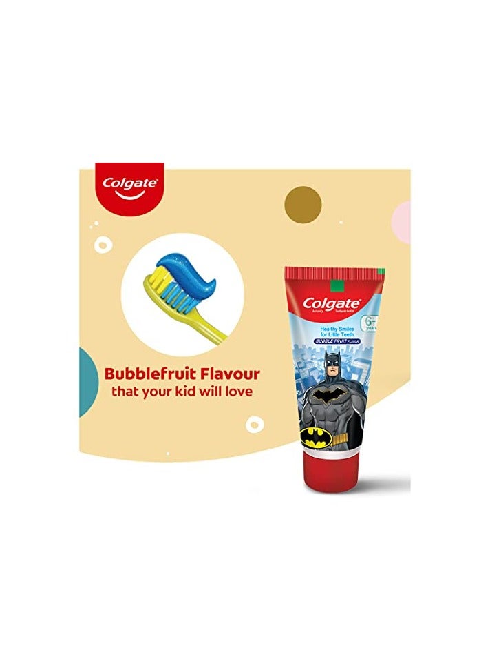 Colgate Kids Spiderman Blue Toothpaste - 80 g - Image 5