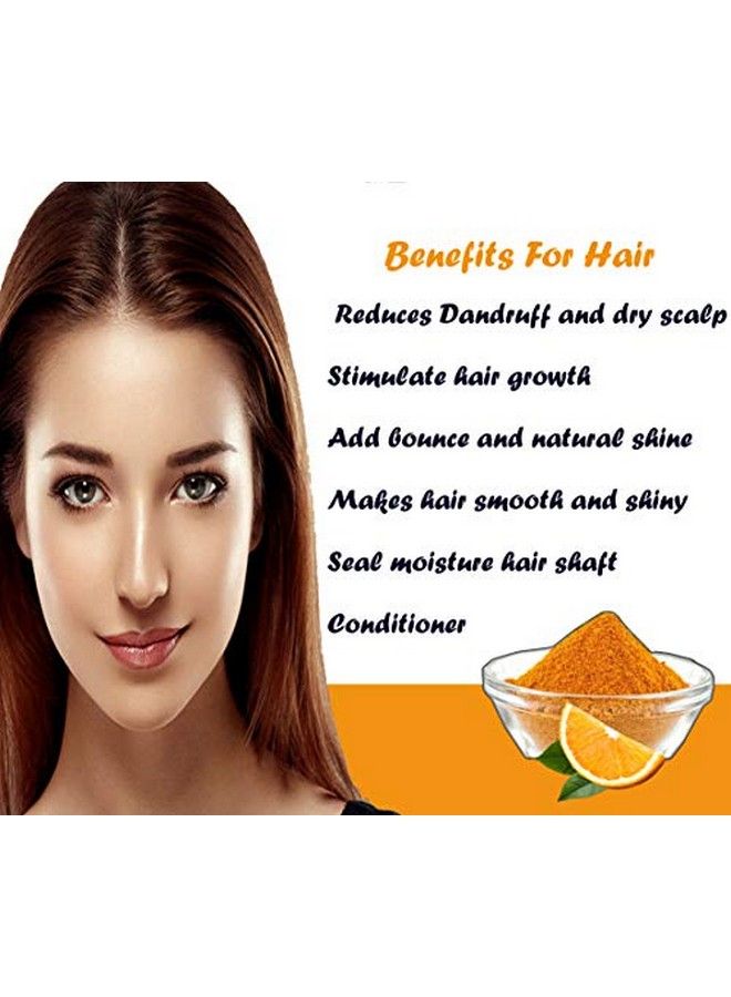 Amueroz Pure And Natural Orange Peel Powder For Skin Whitening Hair And Face Care 350 Grams. - Image 4