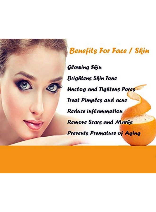 Amueroz Pure And Natural Orange Peel Powder For Skin Whitening Hair And Face Care 350 Grams. - Image 3
