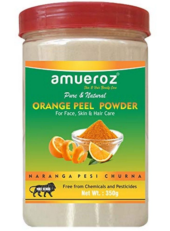 Amueroz Pure And Natural Orange Peel Powder For Skin Whitening Hair And Face Care 350 Grams. - Image 1