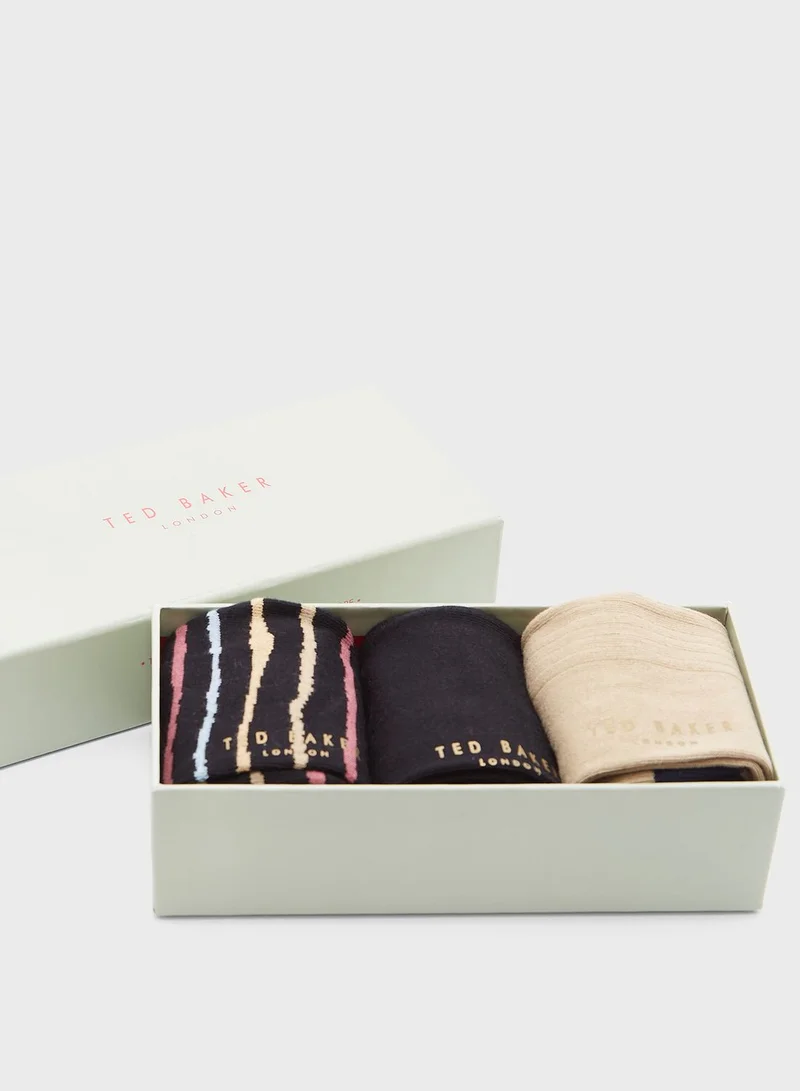 Ted Baker 3 Pack Blakone Socks