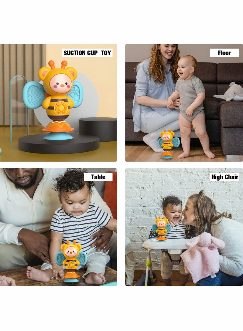 SYOSI Yellow Bee Toy with Music and LED Lights Infant Light Up Toys - Image 4