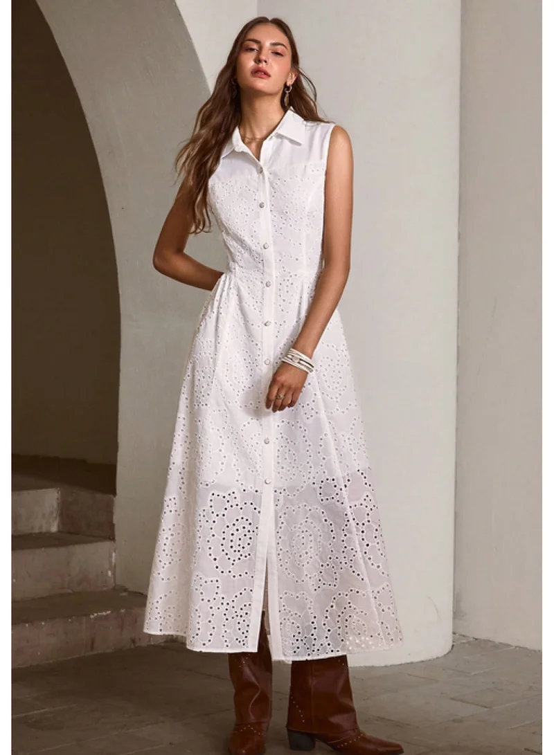 SIMPLEE Women's Summer Elegant DressLight & Comfortable Lightweight Cotton Blend Perfect for Outings