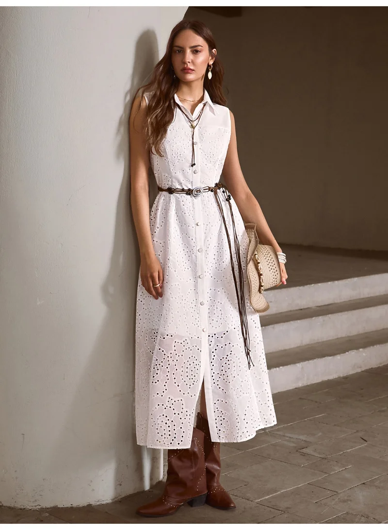 سيمبلي فستان أنيق للنساء الصيفي مزيج خفيف ومريح من القطن المثالي للمنزهات