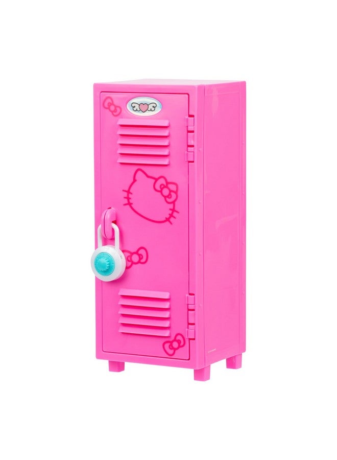 REAL LITTLES Hello Kitty® Micro Locker with Over 15 Tiny Surprises Inside! Customize and Decorate Your Locker and Discover Real Working Hello Kitty® Micro Stationery - Image 3