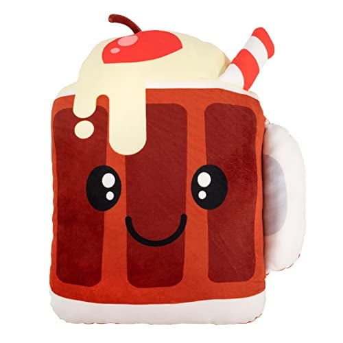 Scentco Smillows Patented Gourmet Scented Stuffed Plush Pillows Root Beer Accent Throw Decorative Pillows Kids Room Decor Gift for Kids - Image 1
