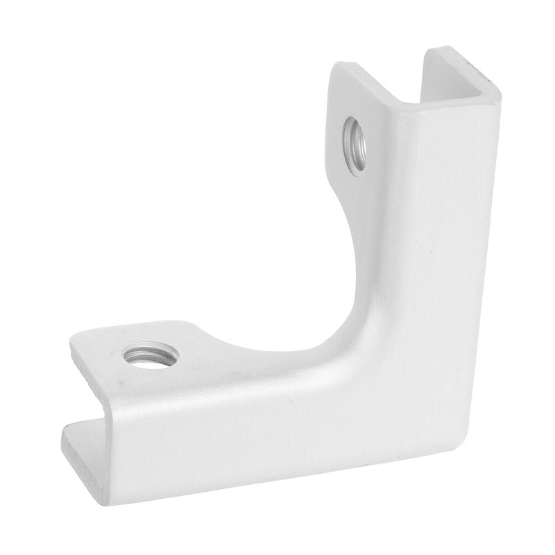 Glass Connector Aluminum Alloy Glass Clamp 2 Way Glass Connector Rimless Clip Holder for Fixing Fish Glass Wind Guard Glass Display Cabinet (FIT for 8-10mm Thickness Glass) - Image 4