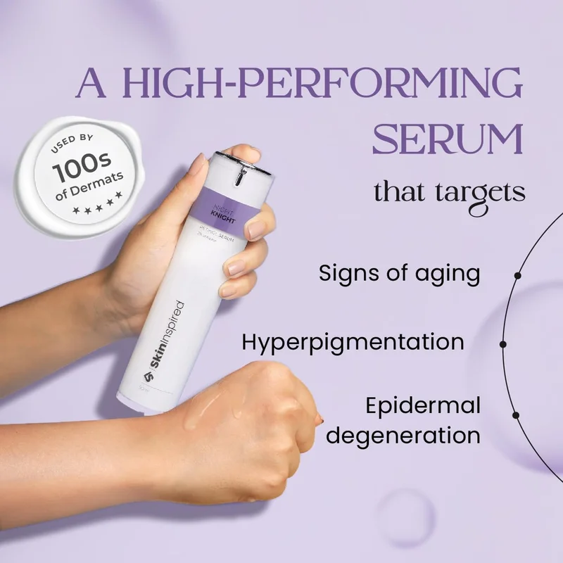 Skininspired SkinInspired Retinol Face Serum (2% vitAlease) | Retinol Serum For Face Anti Aging | Promotes Cell Turnover for Youthful, Smooth Skin | Suitable For Men & Women | All Skin Types | 30ml