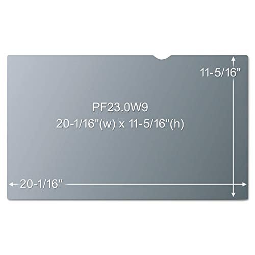 3M Privacy Filter for 23.0 Inch Widescreen Monitor, Reversible Gloss/Matte, Reduces Blue Light, Screen Protection, 16:9 Aspect Ratio (PF230W1B) - Image 3
