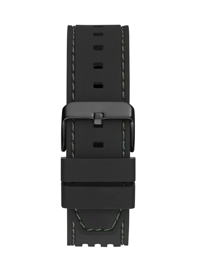 GUESS Men’s Black Green Multi-Function Watch GW0499G7 - 42mm  - Image 4