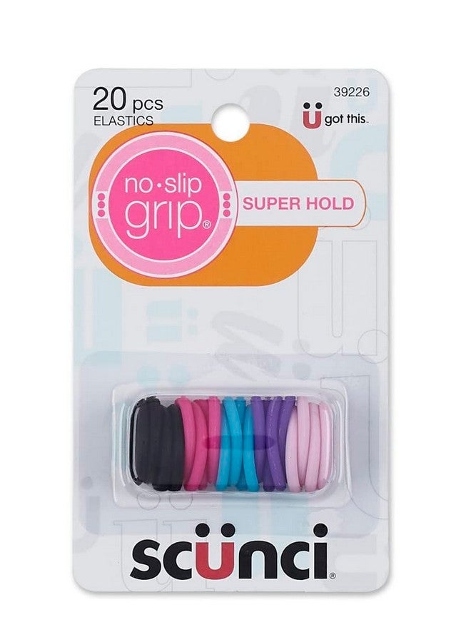 سكانشي مشابك شعر صغيرة من جل إيفوليوشن بدون انزلاق، 20 قطعة في كل عبوة (عبوة واحدة) - Image 1