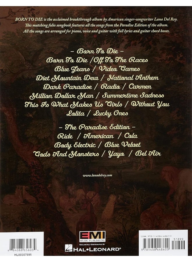 Hal Leonard Lana del Rey - Born to Die: The Paradise Edition  - Image 2