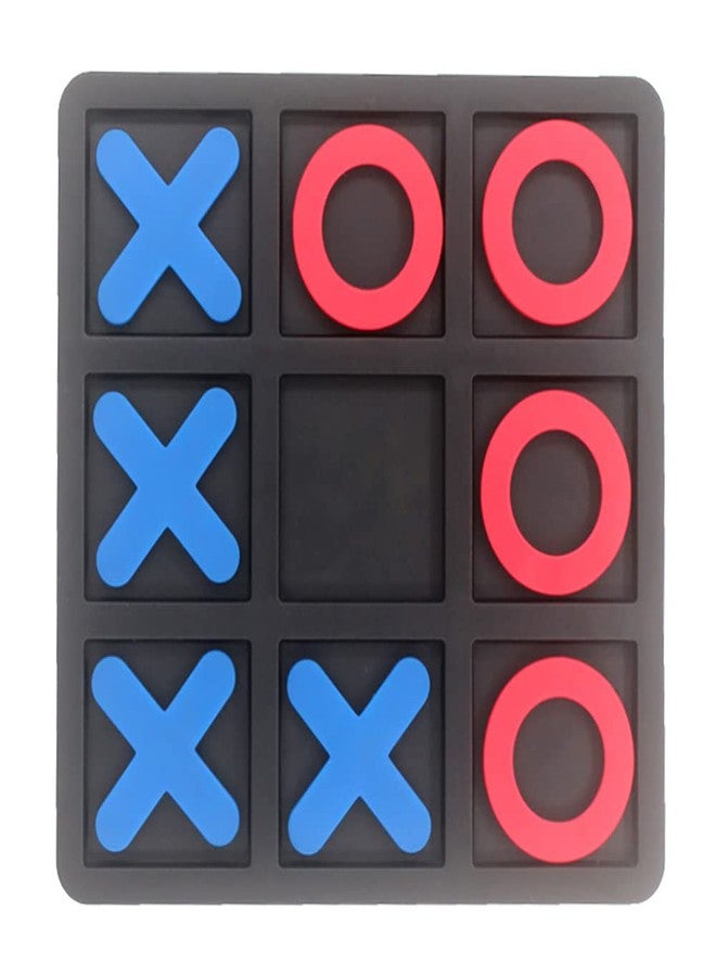 zeyce Tic Tac Toe Board Game,Tic Tac Toe Family Game, Classic Board Game, Classical Family Board Game,Children's Tic Tac Toe Game, Plastic tic tac Toe Game, Board Size 15 X 15 cm - Image 1