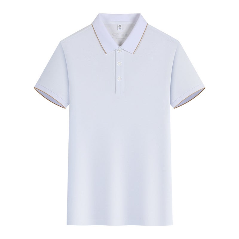 220G Solona Pique Mesh Sports Polo Shirt Turn-down Collar Workwear T-shirt Business Advertising T-shirt - Image 2