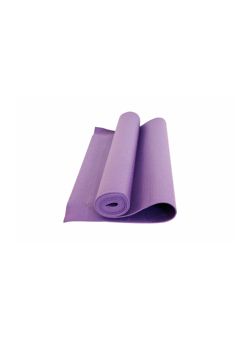 H PRO 3MM Thick and Non-Slip Exercise & Fitness Mat for all Types of Pilates, Yoga, & Floor Workout - Purple - Image 2