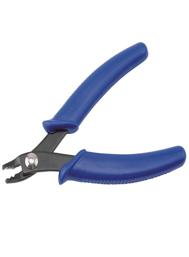 بيدالون أداة تجعيد Beadalon القياسية - تناسب خرز التجعيد من رقم 1 إلى 3، وأنابيب التجعيد من رقم 2 إلى 3، لون أزرق داكن، 5.25 بوصة / 13.3 سم - Image 4