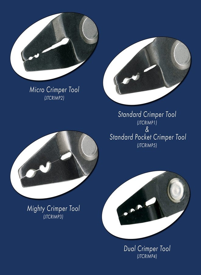 بيدالون أداة تجعيد Beadalon القياسية - تناسب خرز التجعيد من رقم 1 إلى 3، وأنابيب التجعيد من رقم 2 إلى 3، لون أزرق داكن، 5.25 بوصة / 13.3 سم - Image 5