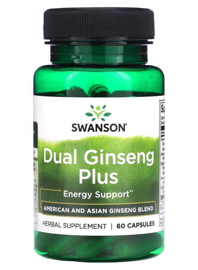Dual Ginseng Plus 60 Capsules