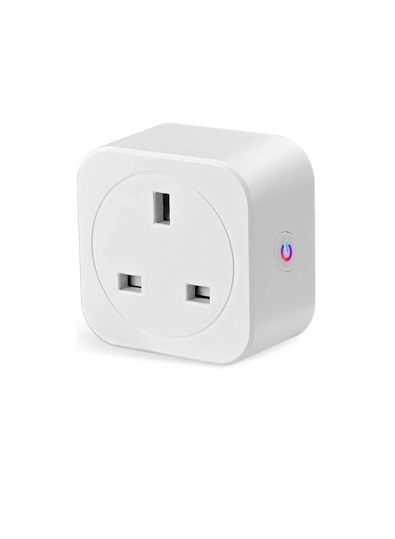 SYOSI Smart Plug with Energy Monitoring, Wi-Fi Smart Socket Works with Alexa & Google Assistant & IFTTT Smart Socket with Timer, Remote & Voice Control