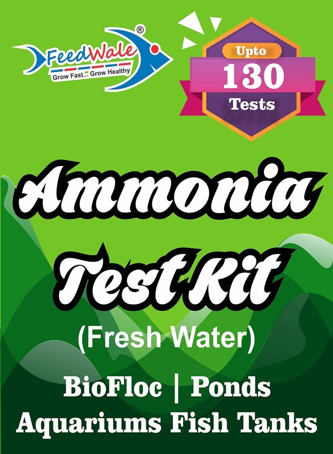 FeedWale Ammonia Test Kit for Fresh Water - 130 Test - Image 4