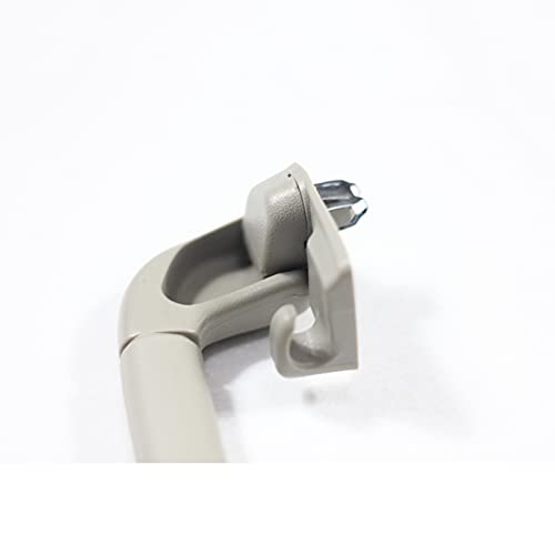 Krobelus Auto Roof Pull Handle Grab Rail Grey with Hook for Toyota Camry (XV40) 2007-2011 Avalon 05-12 OEM:74610-30240 (Rear Left Handrail with Coat Hook(Gray) 1Pcs) - Image 5