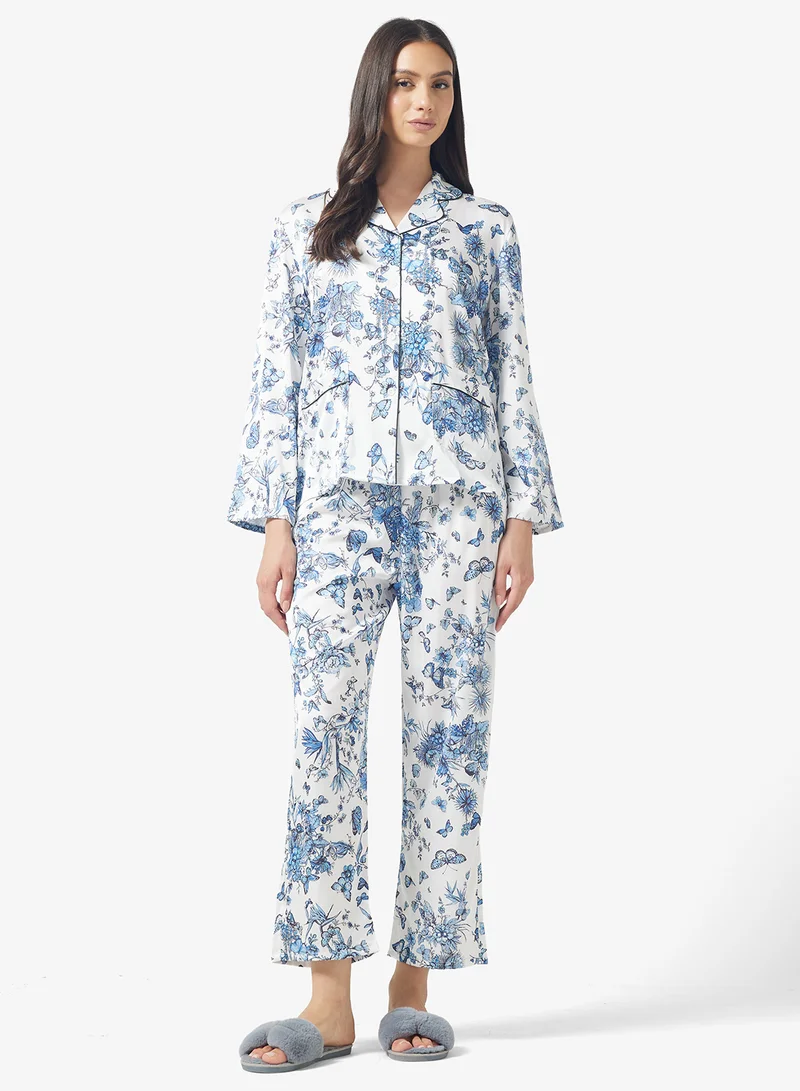 ELLA Printed Pyjama Set