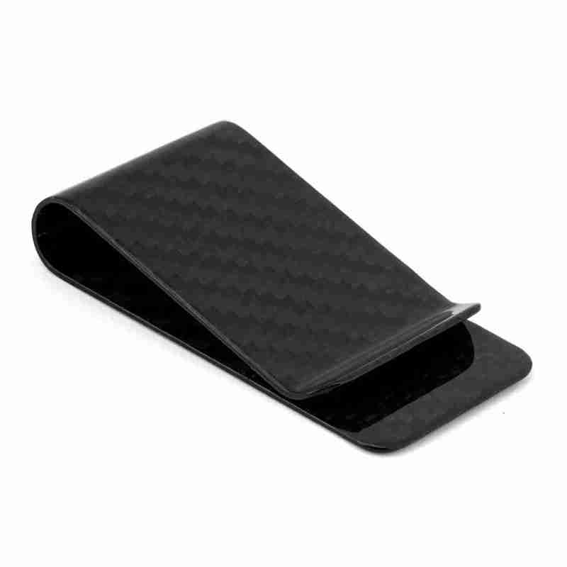 Carbon Fiber Money Clip: 70 X 38 X 13mm Anti-Rust Durable - High Strength Pliable Carbon Fiber Card Holder for Men, Daily Carry, Travel - Image 1