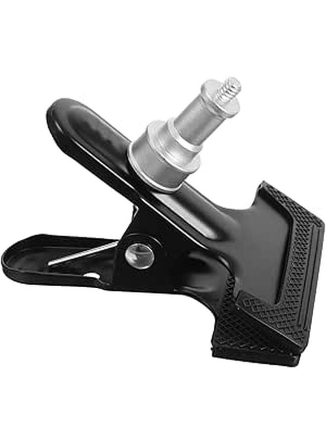 Heavy Duty Spring Clamps for Photography Backdrop Setup and Soft Light Fabrics 2 Inch 4 Pack - Image 1