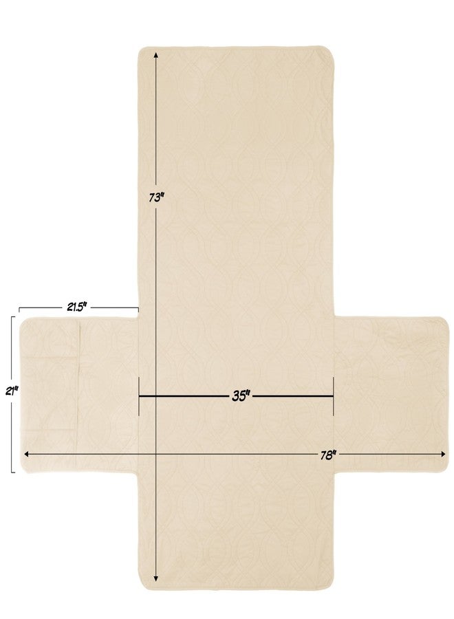 PETMAKER Pet Protector Furniture Covers - 100% Waterproof Recliner Chair Cover for Dogs or Cats - Storage Pockets and Non-Slip Straps by PETMAKER (Tan) - Image 3