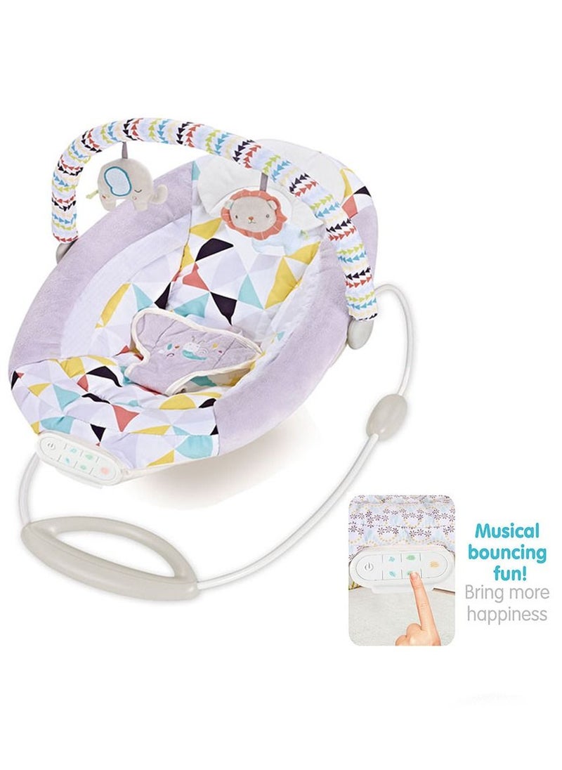 Baby - ROCKING CHAIR W/MUSIC (PURPLE) 33-1836183-P - Image 1