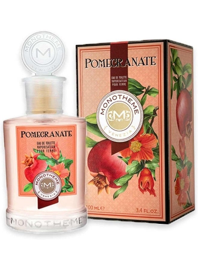 Monotheme Pomegranate Eau De Toilette For Women 100Ml - Image 1
