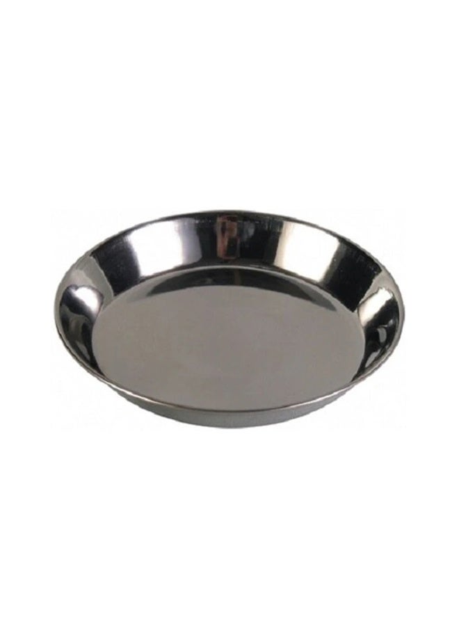 Trixie Basic Stainless Steel Plate Cat Bowl - 200 ml